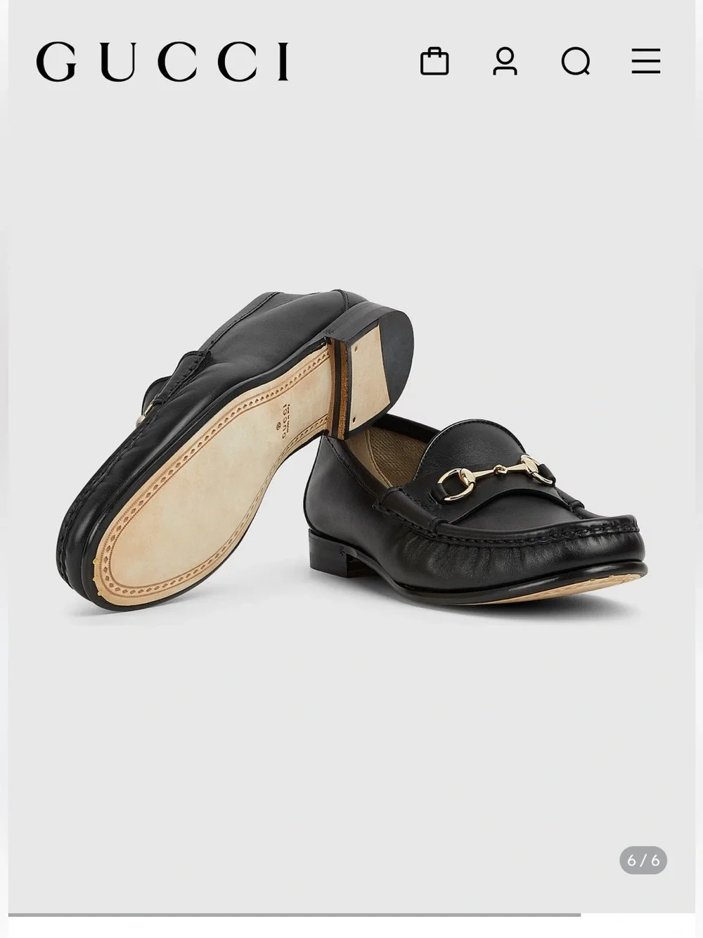 Gucci Women's Horsebit 1953 Loafer Size 41, US 11